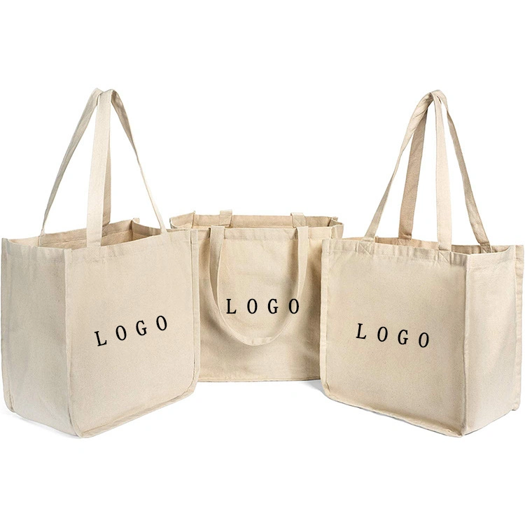 Wholesale Custom Cotton Canvas Beach Shopping Tote Bag